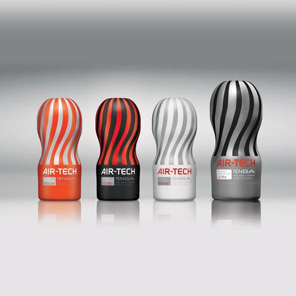 Tenga - Air-Tech Reusable Vacuum Cup Masturbator (Gentle) - PleasureHobby