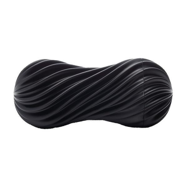Tenga - Moova Reusable Cup Masturbator (Rocky Black) - Black - Masturbator Soft Stroker (Non Vibration)