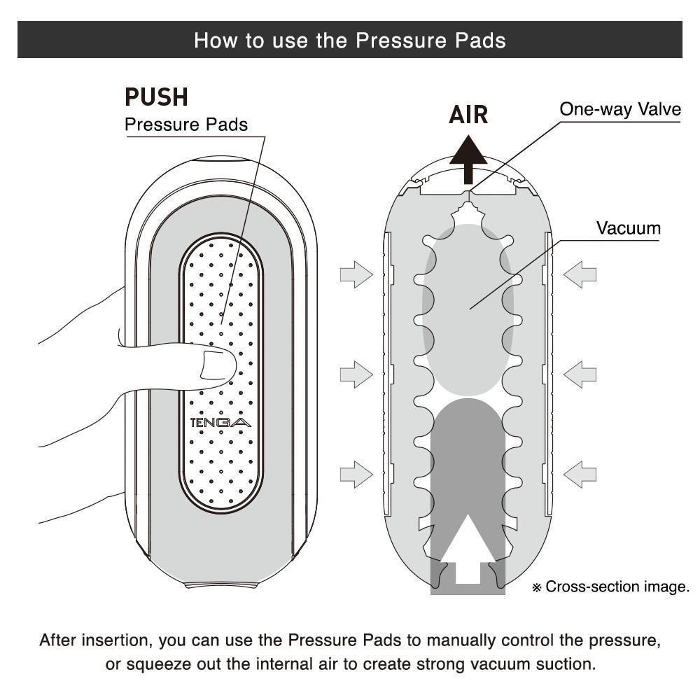 Tenga - Flip Zero 0 Electronic Vibration Mastubator (White) Masturbator Soft Stroker (Vibration) Rechargeable - CherryAffairs Singapore
