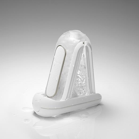 Tenga - Flip Zero 0 Electronic Vibration Mastubator (White) Masturbator Soft Stroker (Vibration) Rechargeable - CherryAffairs Singapore