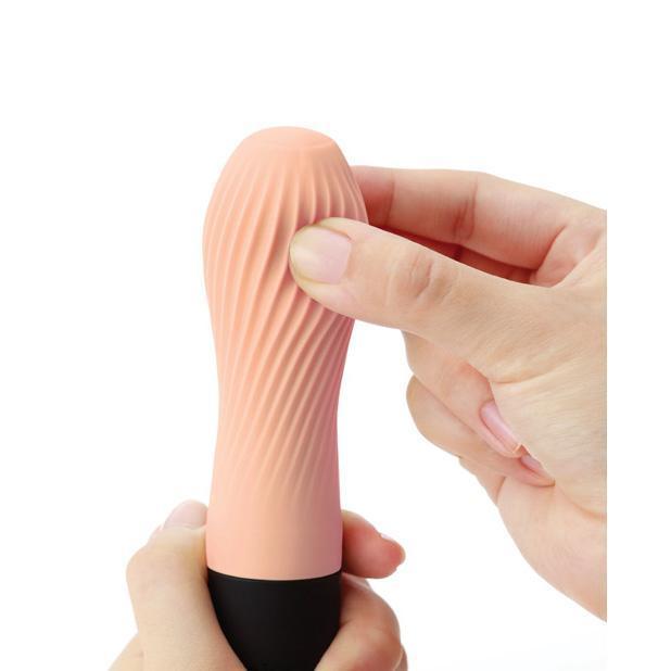 Tenga - Iroha Zen Hanacha Clit Massager (Orange) Clit Massager (Vibration) Non Rechargeable Singapore