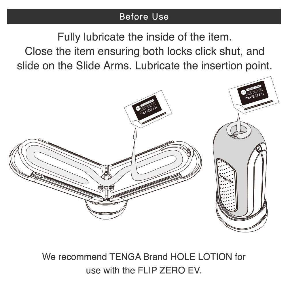 Tenga - Flip Zero 0 Electronic Vibration Masturbator (Black) Masturbator Soft Stroker (Vibration) Rechargeable