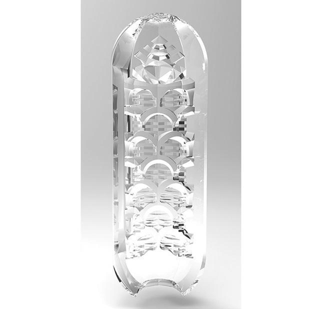 Tenga - 03 Shell Spinner Masturbator Soft Stroker (Clear) Masturbator Soft Stroker (Non Vibration) Singapore