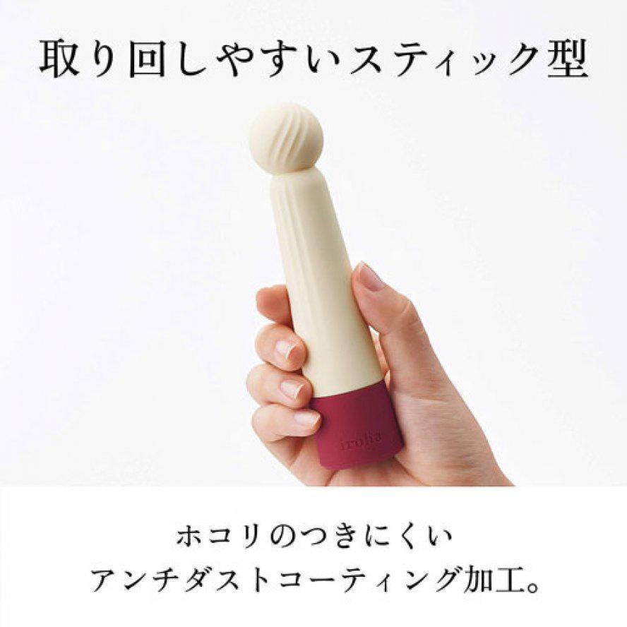 Tenga - Iroha Rin Takeakane Clit Massager (White) Clit Massager (Vibration) Non Rechargeable Singapore