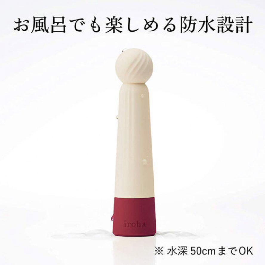 Tenga - Iroha Rin Takeakane Clit Massager (White) Clit Massager (Vibration) Non Rechargeable Singapore