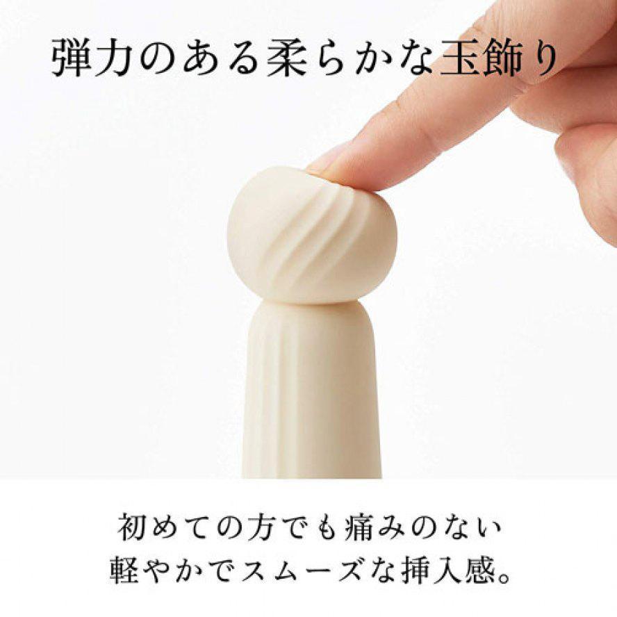 Tenga - Iroha Rin Takeakane Clit Massager (White) Clit Massager (Vibration) Non Rechargeable Singapore