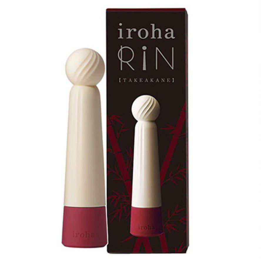 Tenga - Iroha Rin Takeakane Clit Massager (White) Clit Massager (Vibration) Non Rechargeable Singapore
