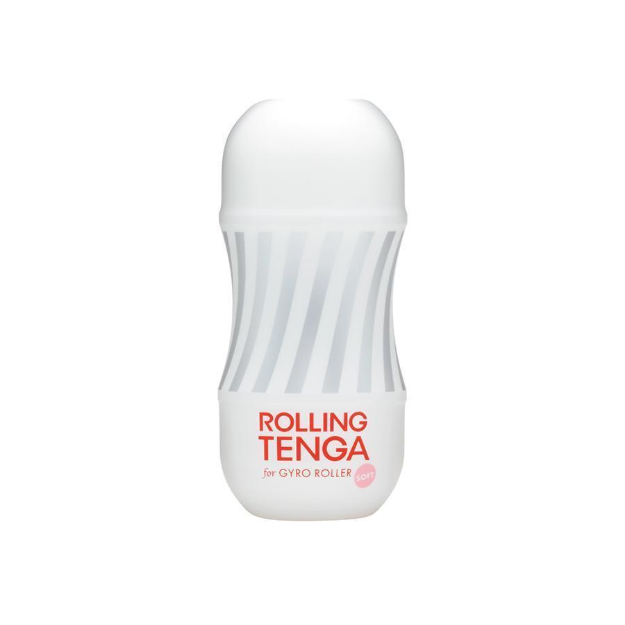 Tenga - Rolling Tenga Gyro Roller Cup Soft (White) Masturbator Resusable Cup (Non Vibration)