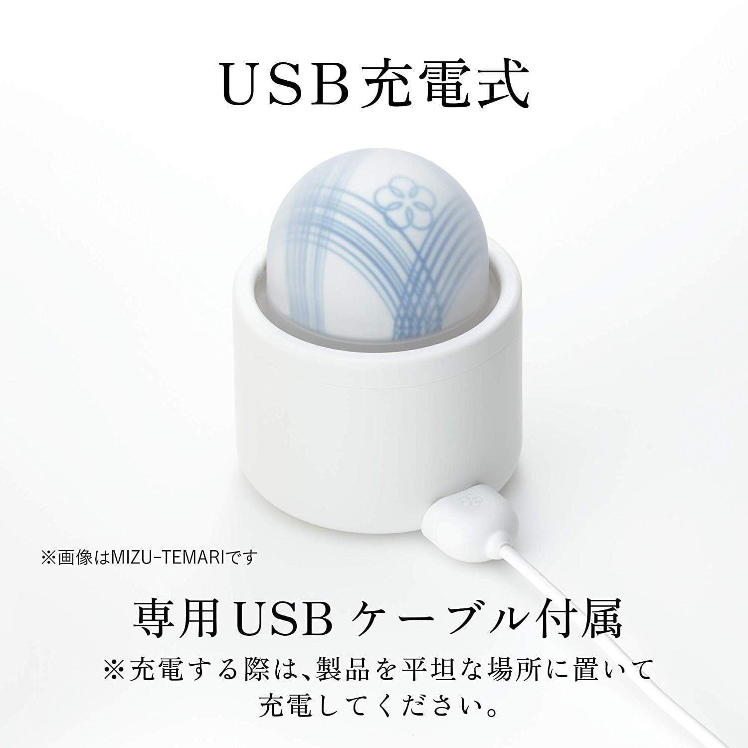 Tenga - Iroha Kaze-Temari Clit Massager (White) Clit Massager (Vibration) Rechargeable