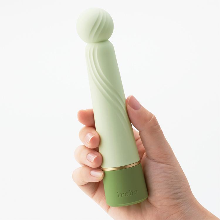 Tenga- Iroha Rin+ Umehisui Clit Massager (Green) Clit Massager (Vibration) Rechargeable 4560220559963 CherryAffairs
