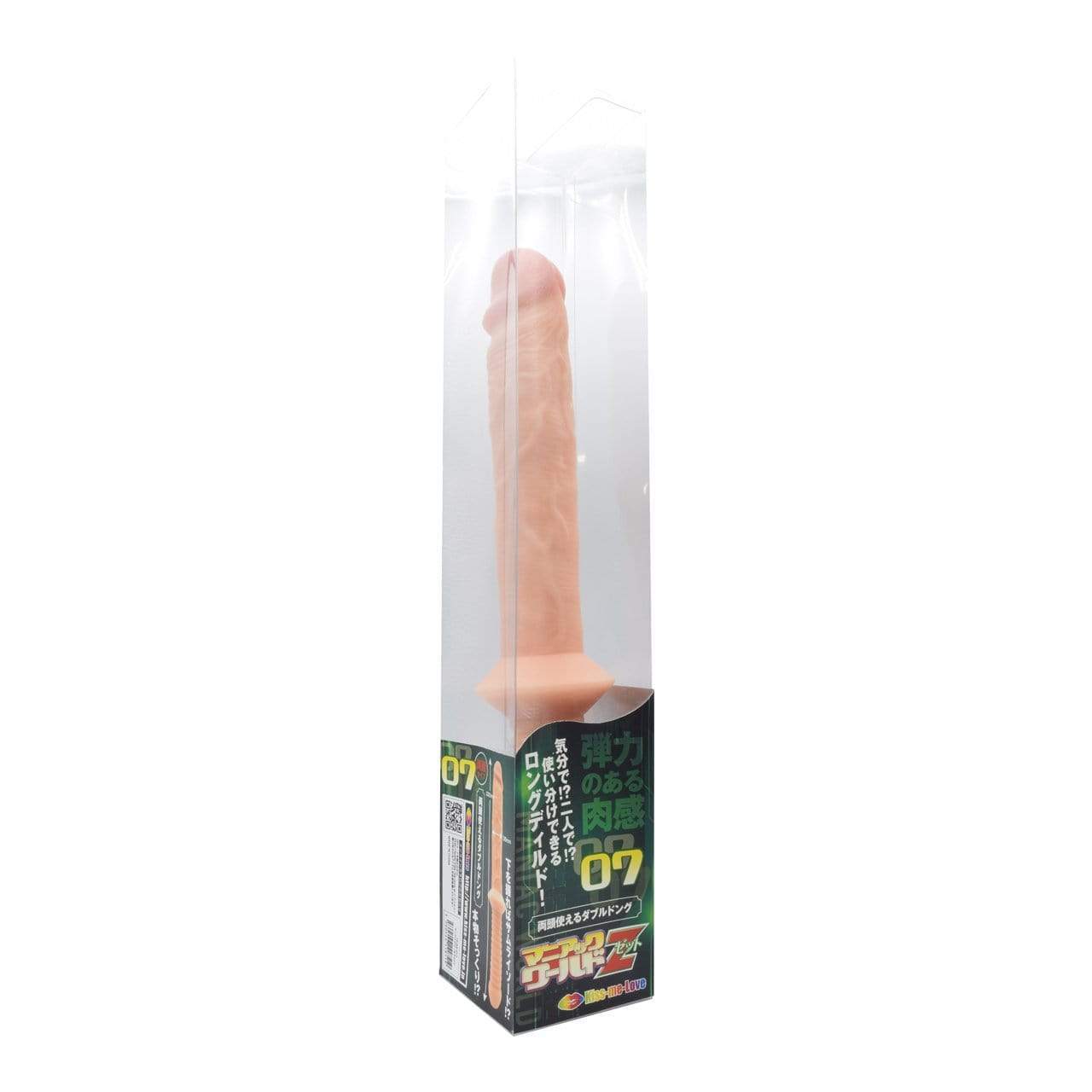 Kiss Me Love - Maniac World Z 07 Double Dildo (Beige) Double Dildo (Non Vibration) 274135393 CherryAffairs