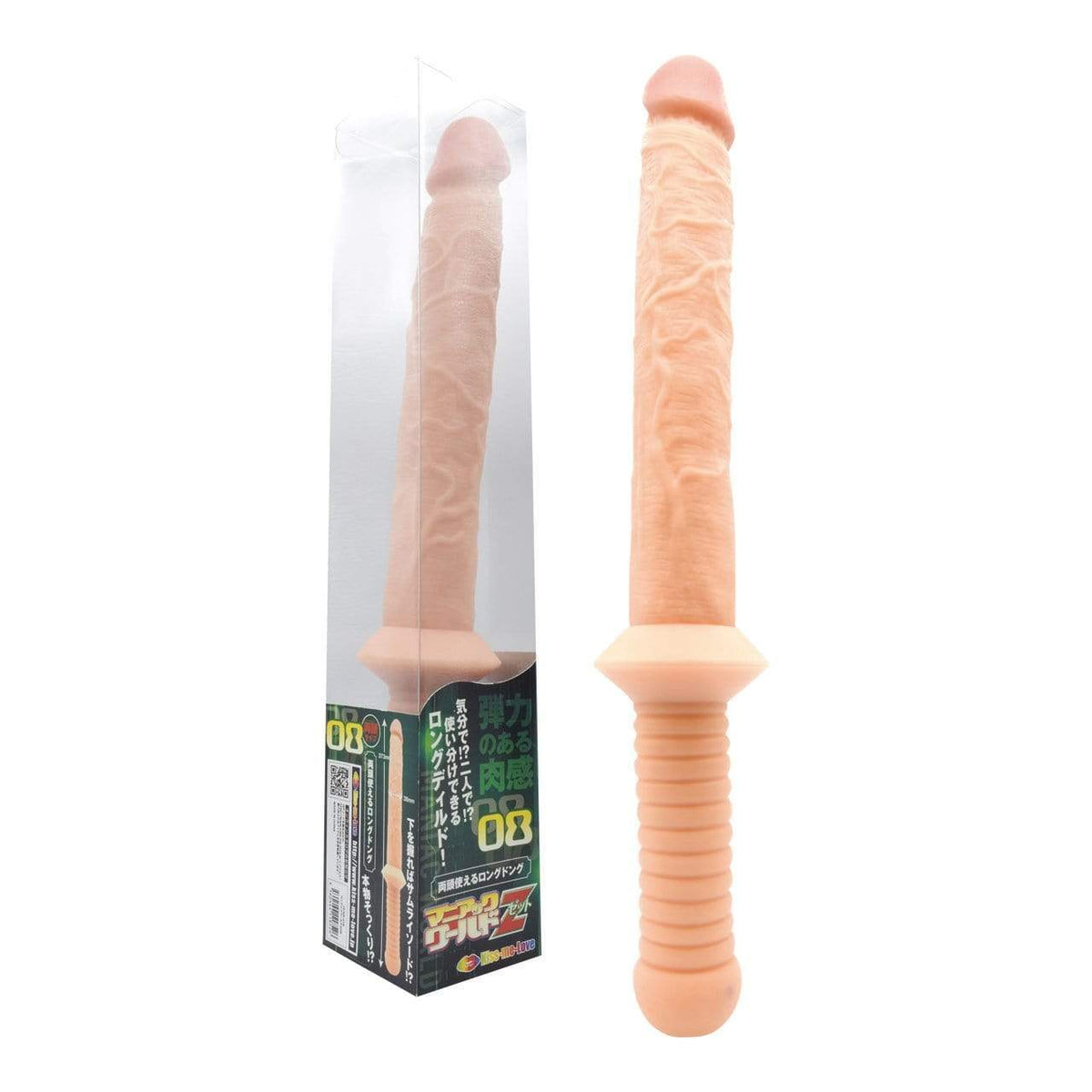 Kiss Me Love - Maniac World Z 08 Double Dildo (Beige) Double Dildo (Non Vibration) Durio Asia