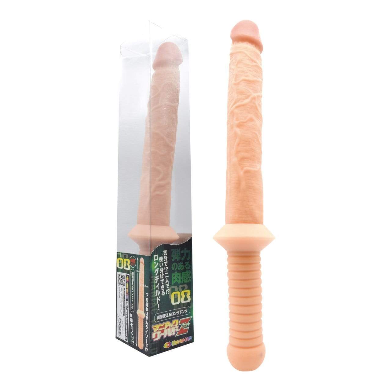Kiss Me Love - Maniac World Z 08 Double Dildo (Beige) Double Dildo (Non Vibration) Durio Asia