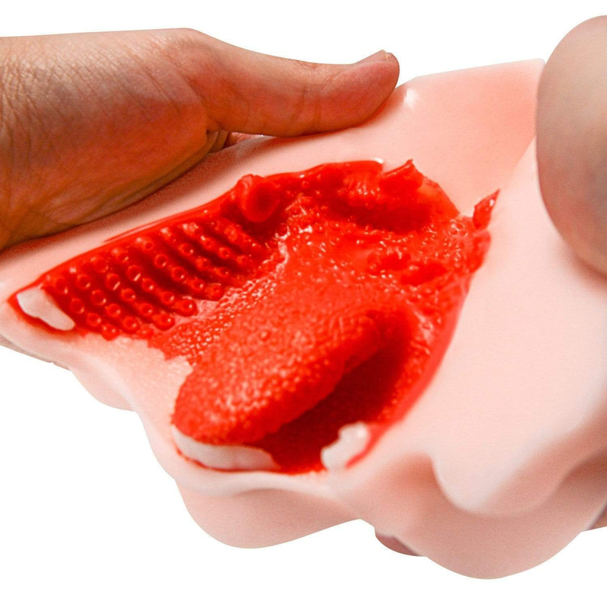 NPG - Super Blow Job Vacuum Granular Honoka Mihara Onahole (Beige) Masturbator Mouth (Non Vibration) 4562160136679 CherryAffairs