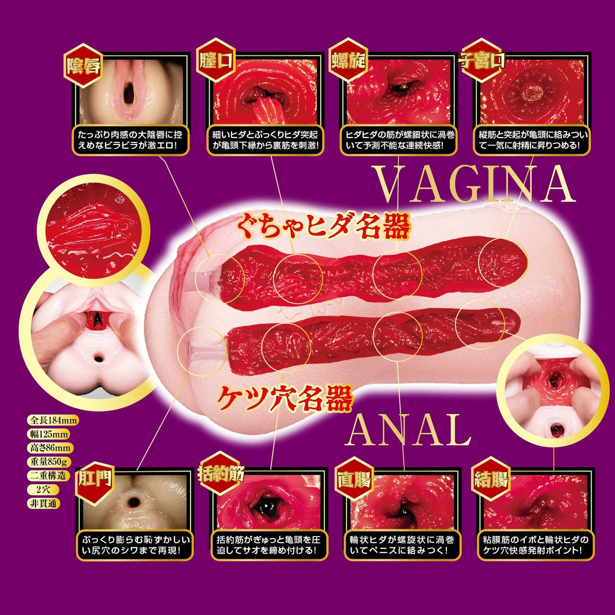 NPG - Masterpiece Proof File No 014 Koyoi Konan Japanese Meiki Onahole (Beige) - Beige - Masturbator Vagina (Non
