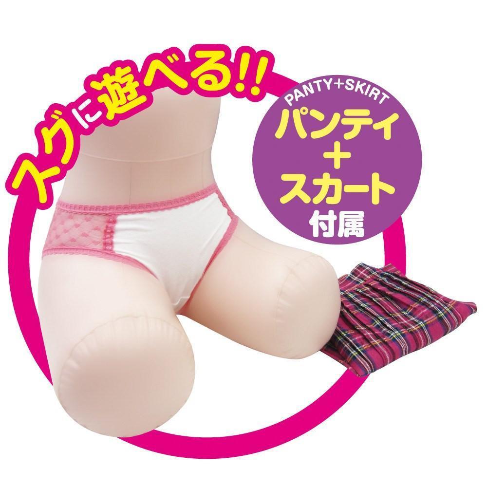 Ikebukuro Toys - Onedari School Milky Line Panty + Skirt Version Doll (Beige) Doll - CherryAffairs Singapore