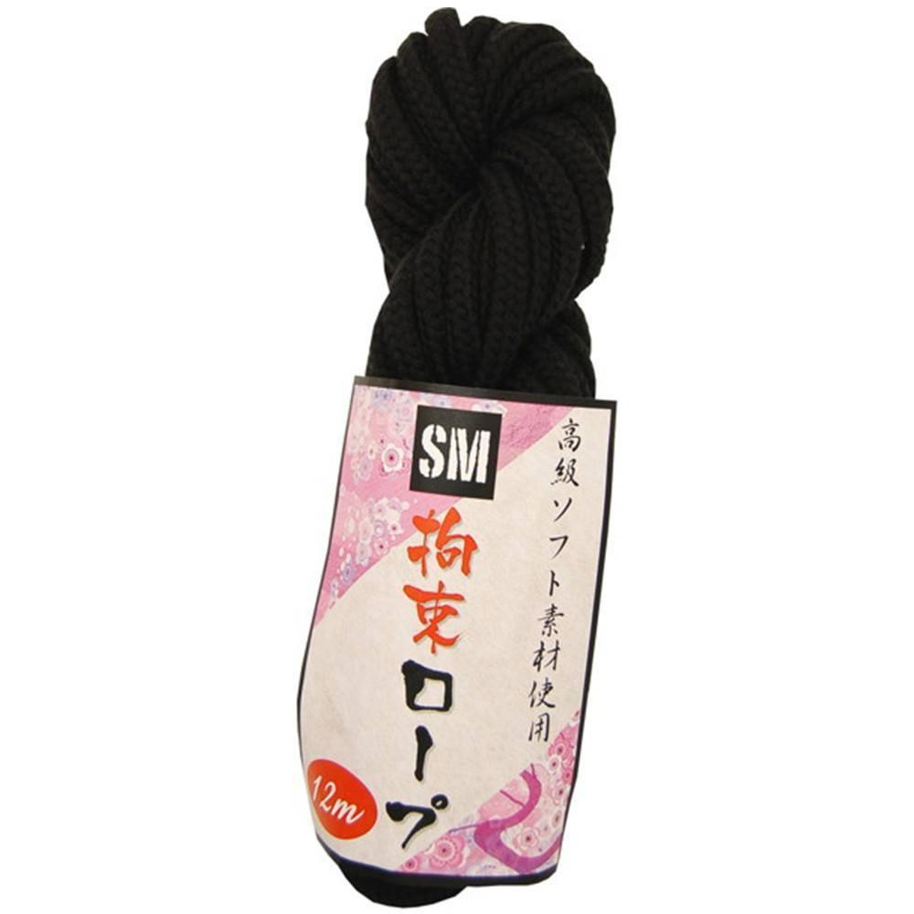 Mu - SM Restraint Rope 12 m (Black) Rope - CherryAffairs Singapore
