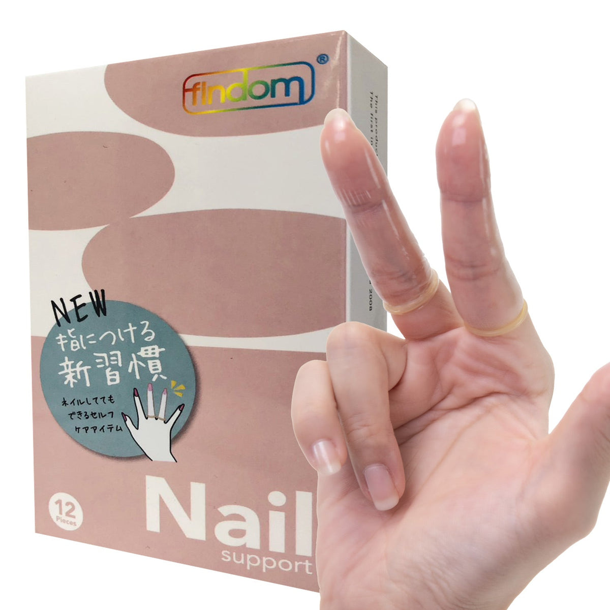 NPG - Findom Finger Gloves Nail Support Type 12pcs