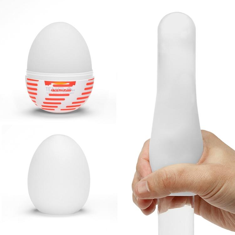 Tenga - Masturbator Egg Tube (Red) Masturbator Egg (Non Vibration) 4570030970889 CherryAffairs