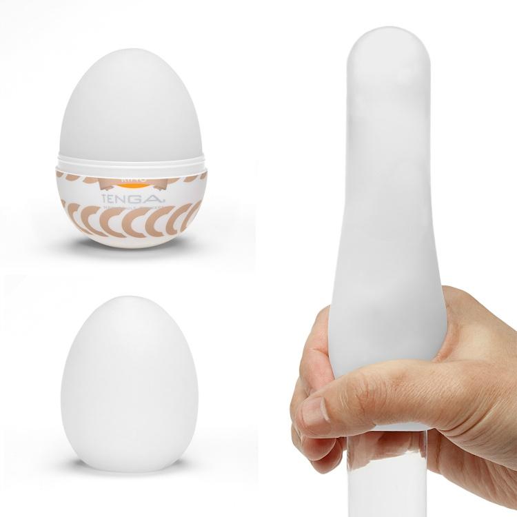 Tenga - Masturbator Egg Ring (Brown) Masturbator Egg (Non Vibration) 4570030970902 CherryAffairs