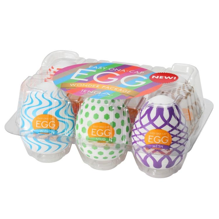 Tenga - Masturbator Egg Wonder Package Value Pack (6 Tenga Eggs) Masturbator Egg (Non Vibration) 4570030970919 CherryAffairs