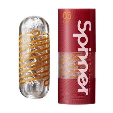 Tenga - Spinner 05 Beads Soft Stroker Masturbator (Red) Masturbator Soft Stroker (Non Vibration) 4570030970971 CherryAffairs