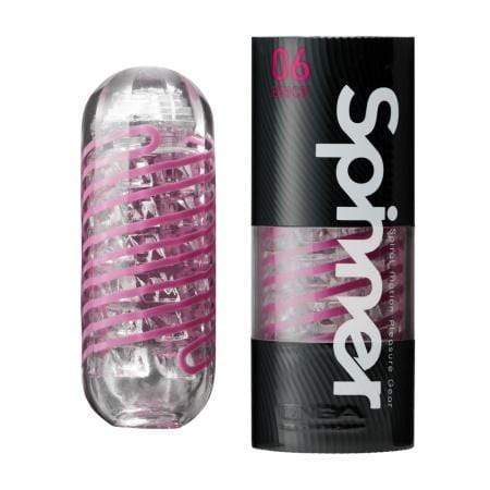 Tenga - Spinner 06 Brick Soft Stroker Masturbator (Pink) Masturbator Soft Stroker (Non Vibration) 4570030970988 CherryAffairs