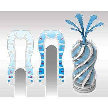 Tenga - New Air Cushion Cup Masturbator (Red) Masturbator Non Reusable Cup (Non Vibration) 293496704 CherryAffairs