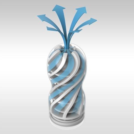 Tenga - New Air Cushion Cup Masturbator (Red) Masturbator Non Reusable Cup (Non Vibration) 293496704 CherryAffairs