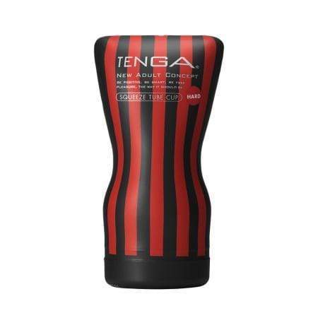Tenga - New Squeeze Tube Cup Masturbator Hard (Black) Masturbator Non Reusable Cup (Non Vibration) 293496685 CherryAffairs