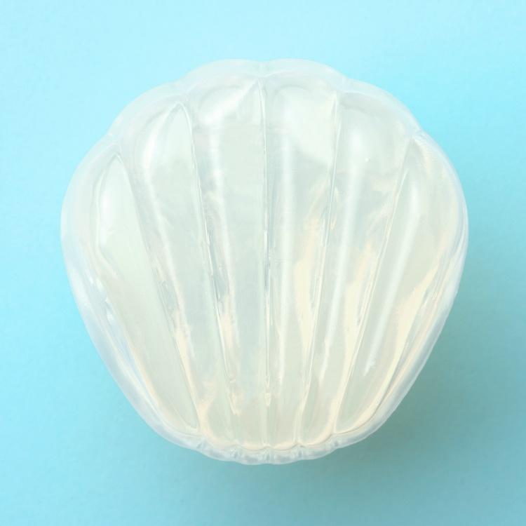 Tenga - Iroha Petit Shell Soft Massager (White) Novelties (Non Vibration) 4570030972708 CherryAffairs