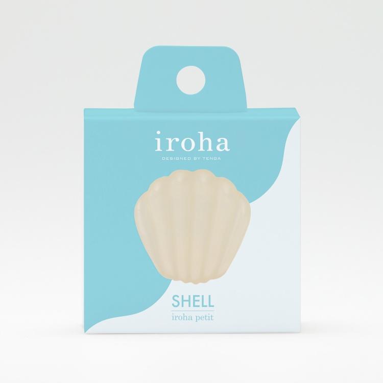 Tenga - Iroha Petit Shell Soft Massager (White) Novelties (Non Vibration) 4570030972708 CherryAffairs