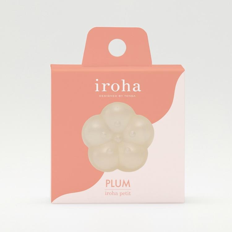 Tenga - Iroha Petit Plum Soft Massager (White) Novelties (Non Vibration) 4570030972715 CherryAffairs