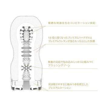 Tenga - Premium Tenga Master's Craft Edition Original Vaccum Cup Hard (Black) Masturbator Non Reusable Cup (Non Vibration) 4570030974986 CherryAffairs