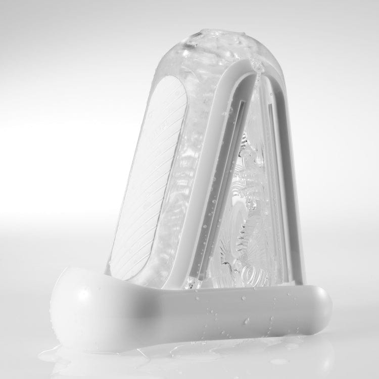 Tenga - Flip 0 Zero Gravity Masturbator (White) Masturbator Soft Stroker (Non Vibration) 4570030976980 CherryAffairs