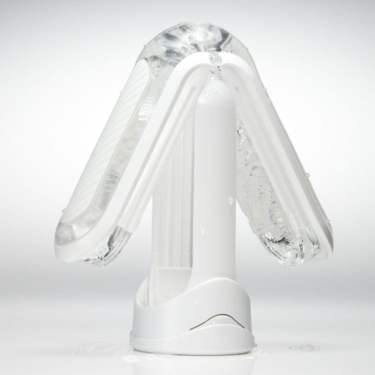 Tenga - Flip 0 Zero Gravity Masturbator (White) Masturbator Soft Stroker (Non Vibration) 4570030976980 CherryAffairs