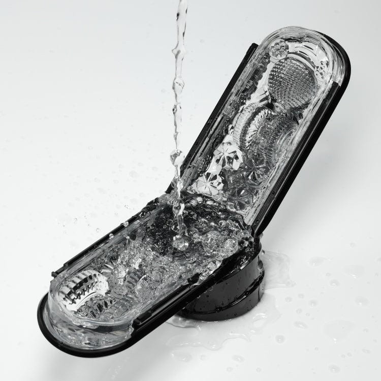 Tenga - Flip 0 Zero Gravity Masturbator (Black) Masturbator Soft Stroker (Non Vibration) 4570030976997 CherryAffairs