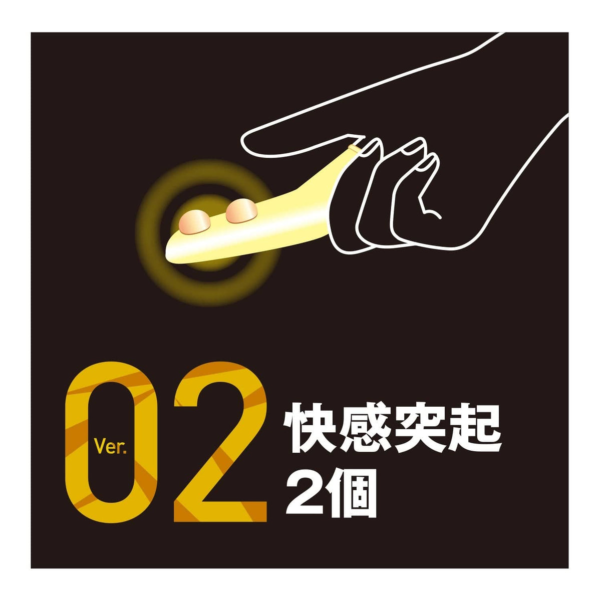 NPG - Magic Finger Skin Sacks 02 Pleasure Protrusions (Clear) Clit Massager (Non Vibration) 620218689 CherryAffairs