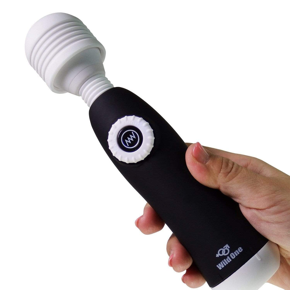 Wild One - Kura Denma 3 Wand Massager (Black) Wand Massagers (Vibration) Non Rechargeable 4571136196517 CherryAffairs