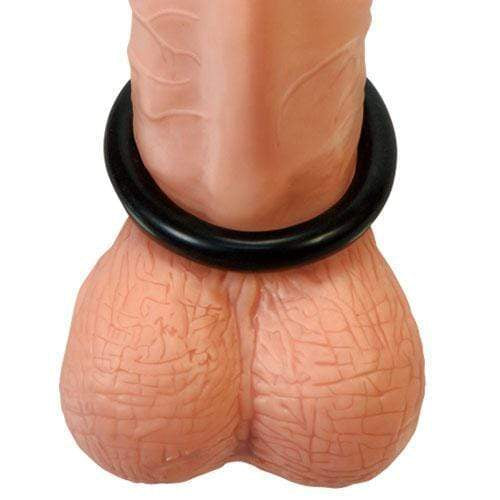 NPG - Via Power Single Cock Ring (Black) Cock Ring (Non Vibration) 4571165975008 CherryAffairs
