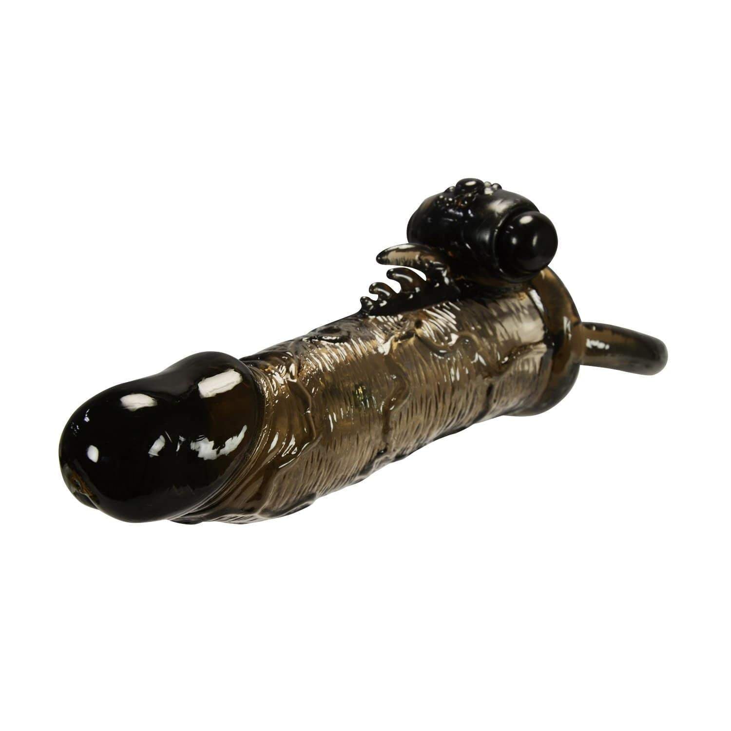 NPG - Sexual Legend 3 Way Mirror Vibrating Cock Sleeve with Ball Strap (Black) Cock Sleeves (Non Vibration) 4571165975978 CherryAffairs