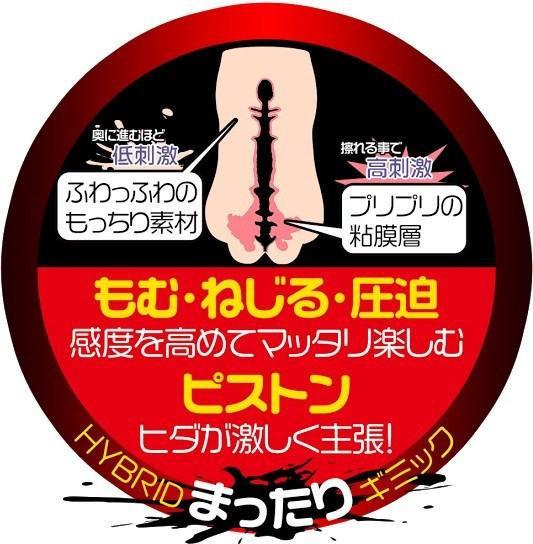 Magic Eyes - Virgin Palace Hybrid Onahole Masturbator - Beige - Masturbator Vagina (Non Vibration)