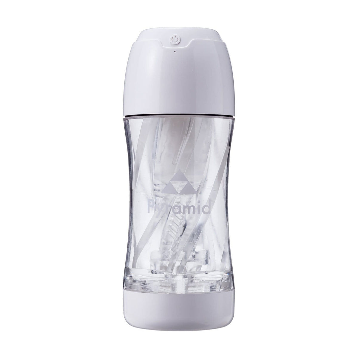 Kuudom - Rambler Pyramid Rechargeable Masturbator (White) Masturbator Soft Stroker (Vibration) Rechargeable 346238060 CherryAffairs