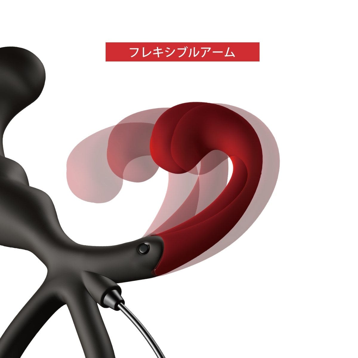 Wild One - Enemable R Type 2 Remote Control Prostate Massager (Black) Remote Control Anal Plug (Vibration) Non Rechargeable 621274931 CherryAffairs