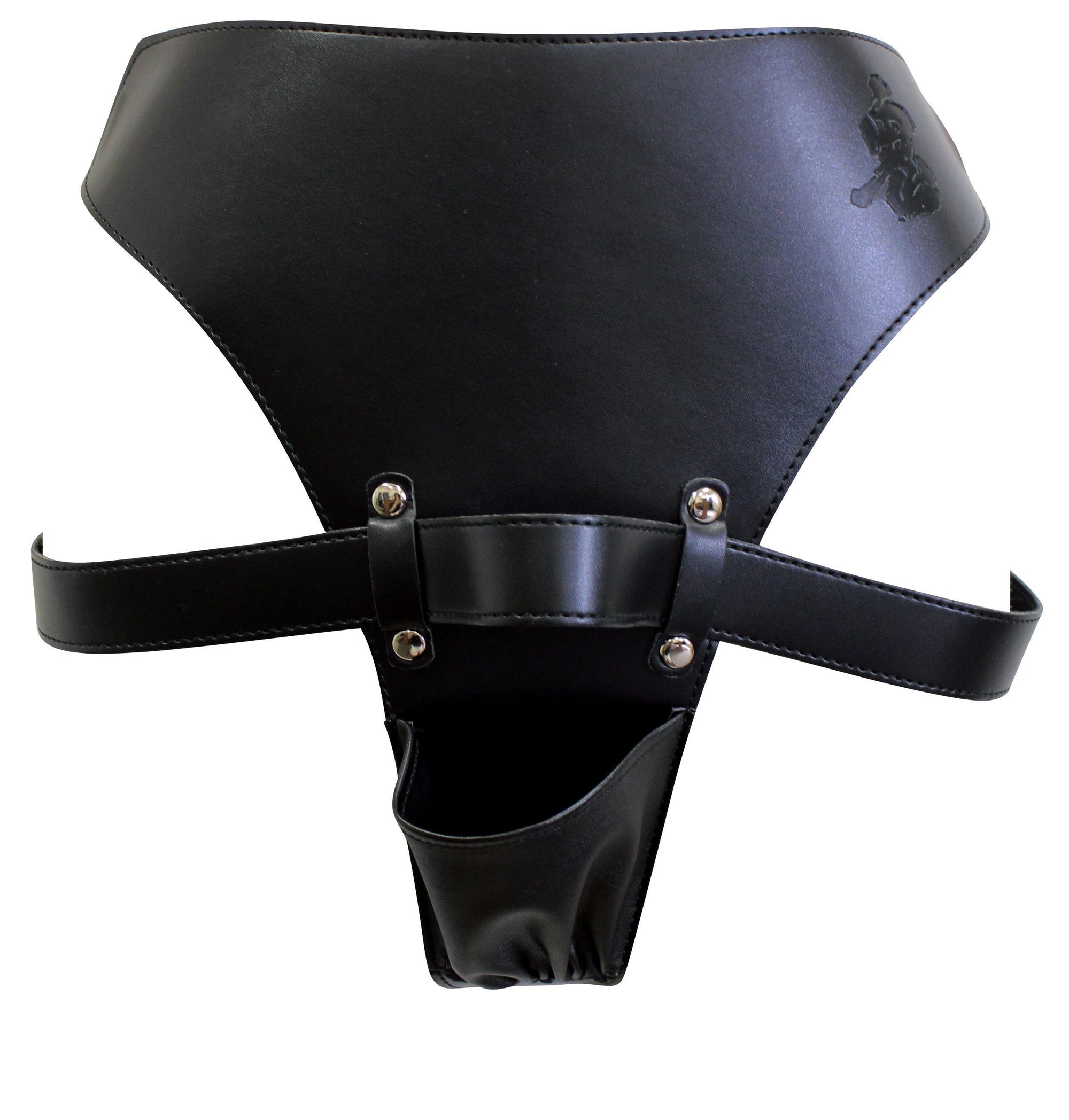 KMP - Demon Ikasa Electric Vibrating Strap On (Black) Lingerie (Vibration) Non Rechargeable Singapore