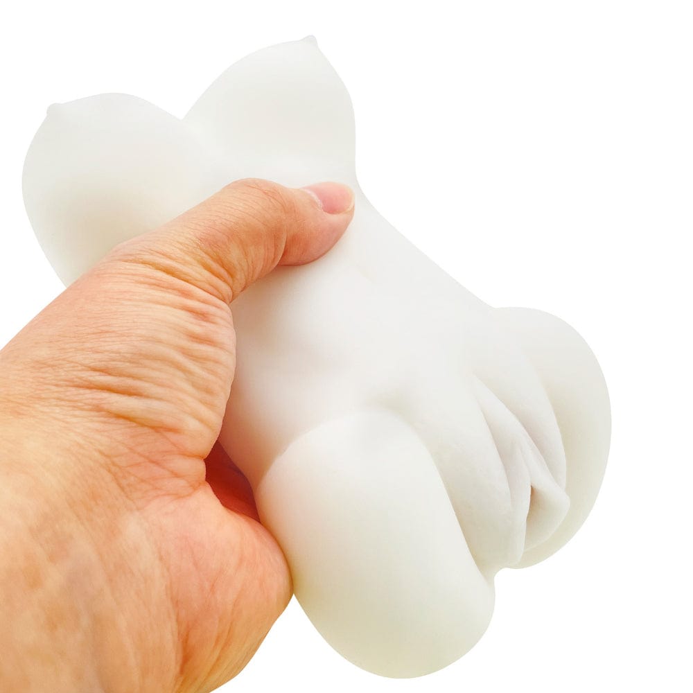 Peach Toys - 22 Hand Too To Hand Onahole (White) Masturbator Vagina (Non Vibration) 4571486931738 CherryAffairs