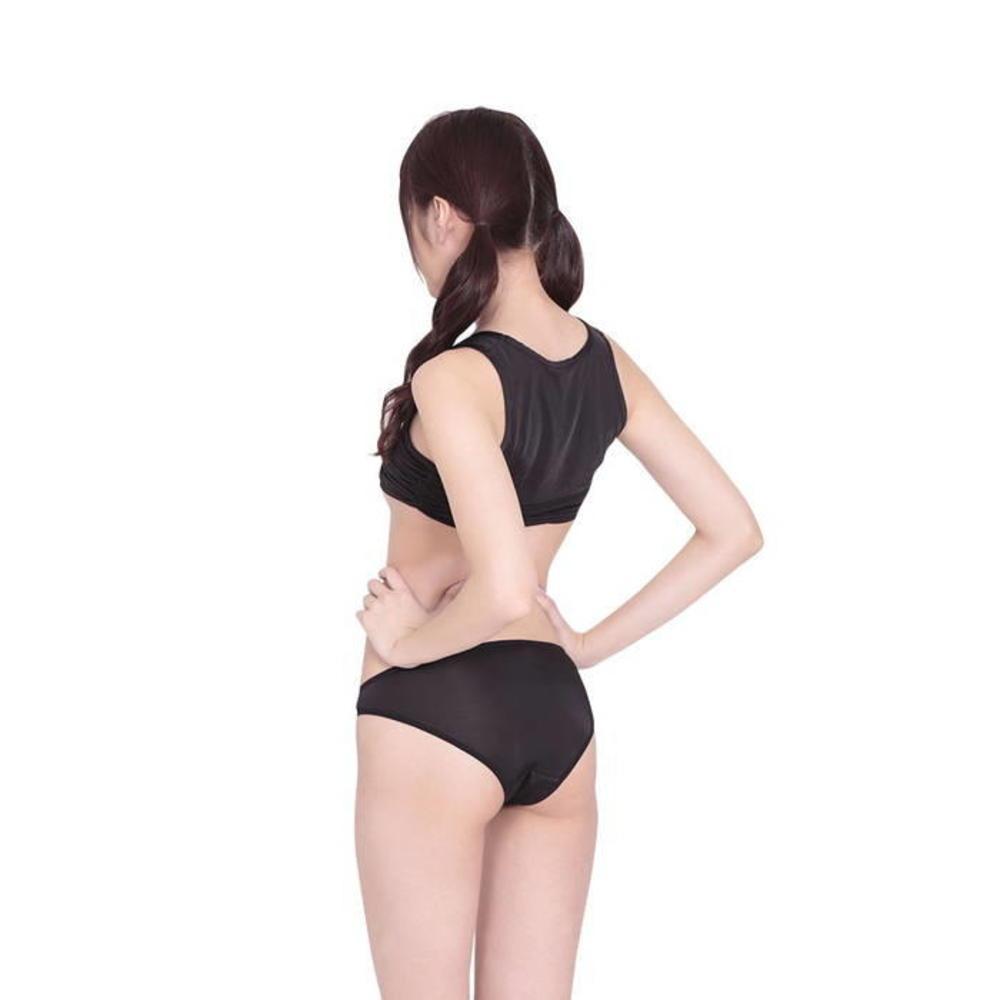 Erox - Underboob Hadaomoi Tank Top (Black) Lingerie (Non Vibration)