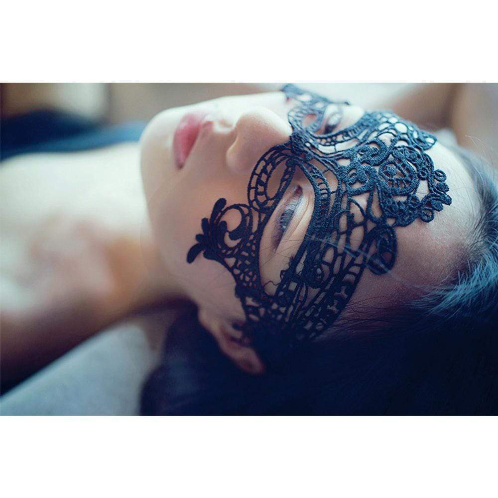 Day Dream - Starfire Inspiring Gothic Eye Mask (Black) Mask (Non blinded) 4573126271167 CherryAffairs