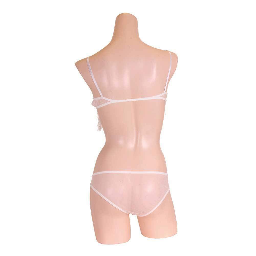 EROX - Aroma Feminine Lace Lingerie Set (White) - White - Lingerie Set