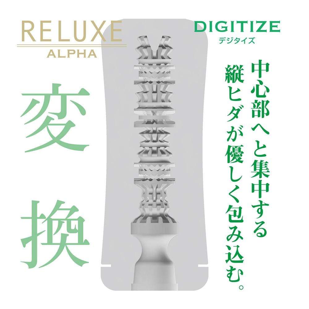T-Best - Reluxe Alpha Digitize Soft Stroker Soft Type (Clear) Masturbator Soft Stroker (Non Vibration) 4573423123626 CherryAffairs